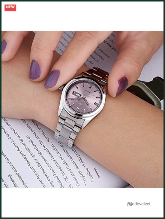 Luxury Women\'s Analog Quartz Wrist Watch Luminous Stainless Steel Bracelet main image 4